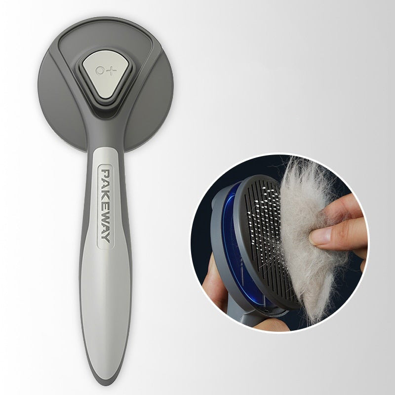 Easy Clean Pet Grooming Comb For Cats And Dogs Fur Shedding