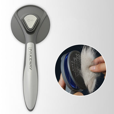 Easy Clean Pet Grooming Comb For Cats And Dogs Fur Shedding