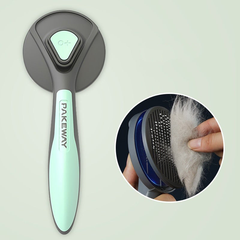Easy Clean Pet Grooming Comb For Cats And Dogs Fur Shedding