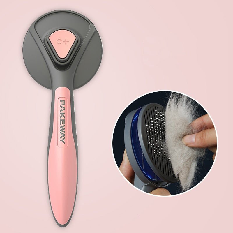 Easy Clean Pet Grooming Comb For Cats And Dogs Fur Shedding