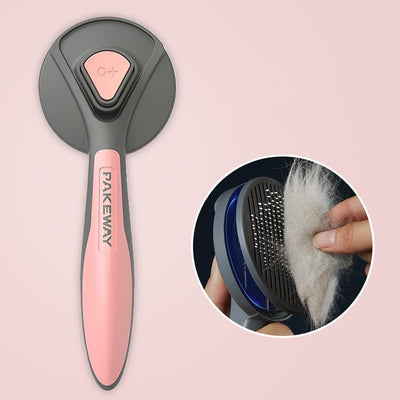 Easy Clean Pet Grooming Comb For Cats And Dogs Fur Shedding