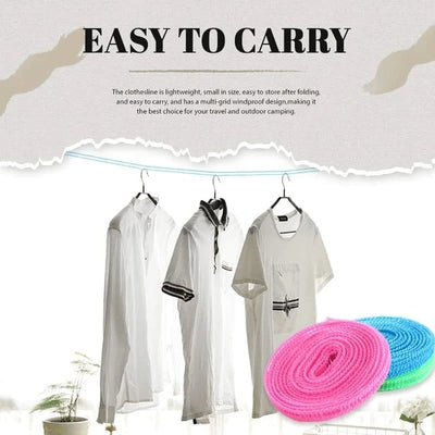 Windproof Clothesline Outdoor Non Slip Durable Laundry Line