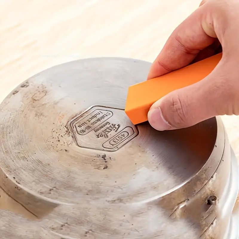 Easy Limescale Remover Bathroom Glass Rust Cleaning Tool Rubber