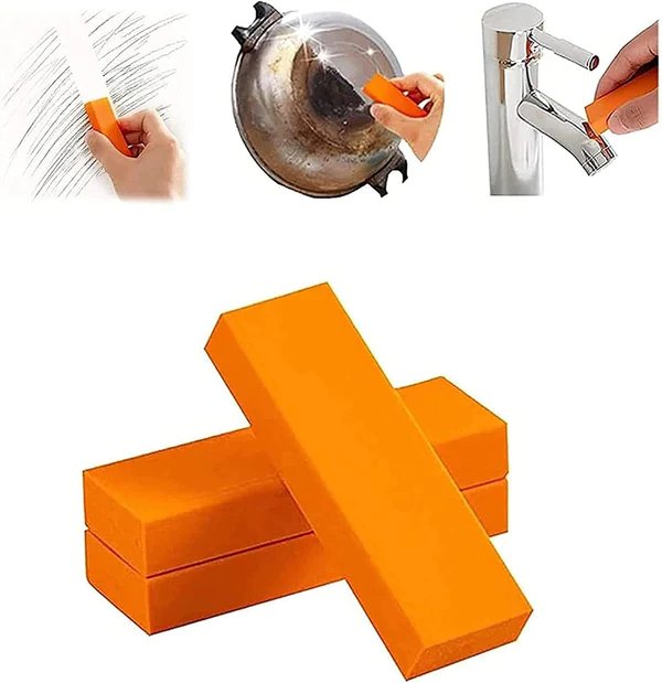 Easy Limescale Remover Bathroom Glass Rust Cleaning Tool Rubber