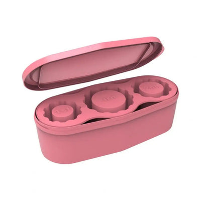 Easy-release Silicone Ice Tray Three Compartment Flexible Mold
