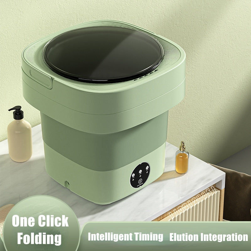 Portable Folding Washing Machine Compact Lightweight Travel Laundry Washer
