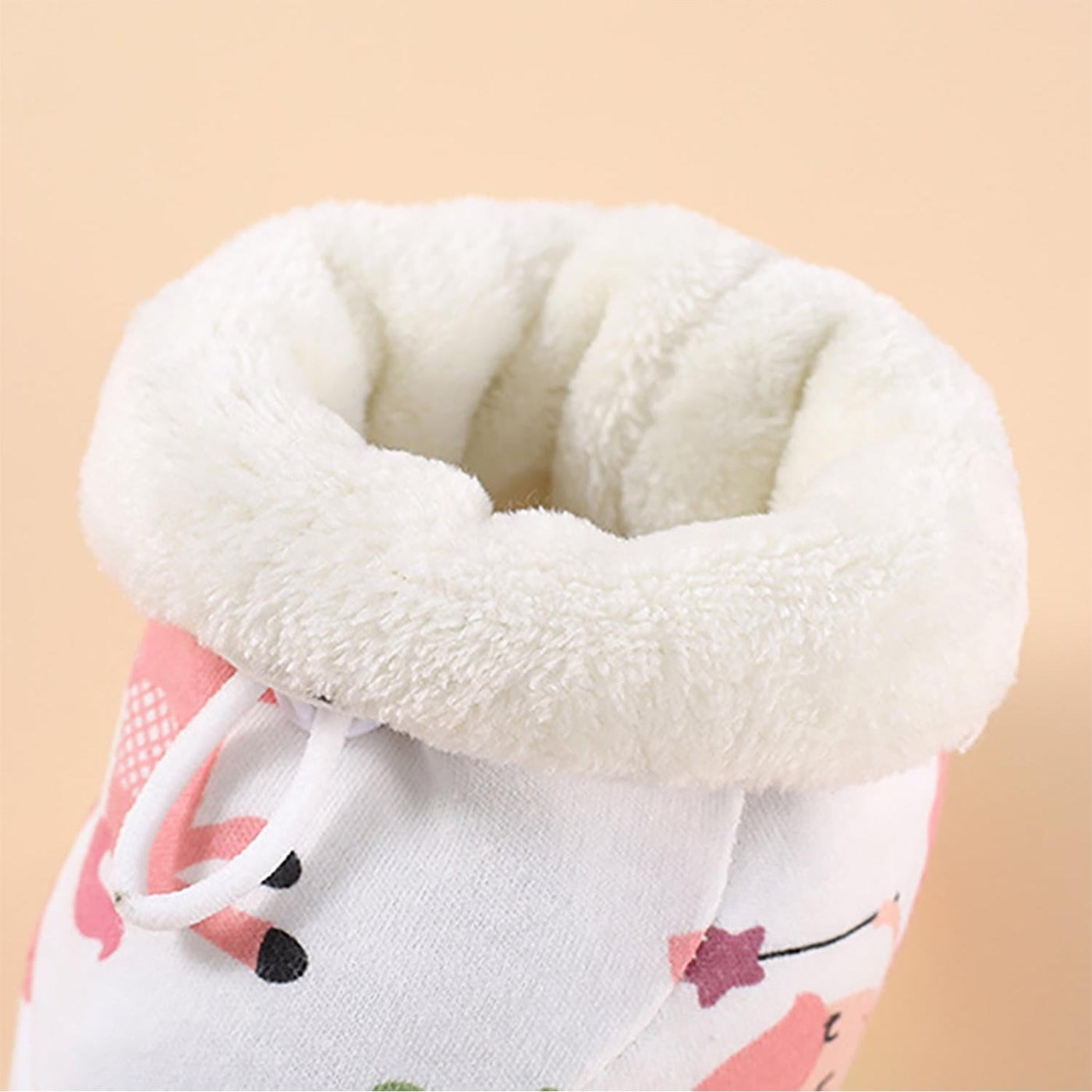 Warm Baby Boots Soft Fur Cozy Infant Shoes For Winter