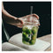 Borosilicate Glass Tumbler With Lid And Straw Eco Friendly Design