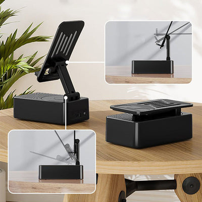 3 In 1 Wireless Bluetooth Speaker Charging Station Phone Stand
