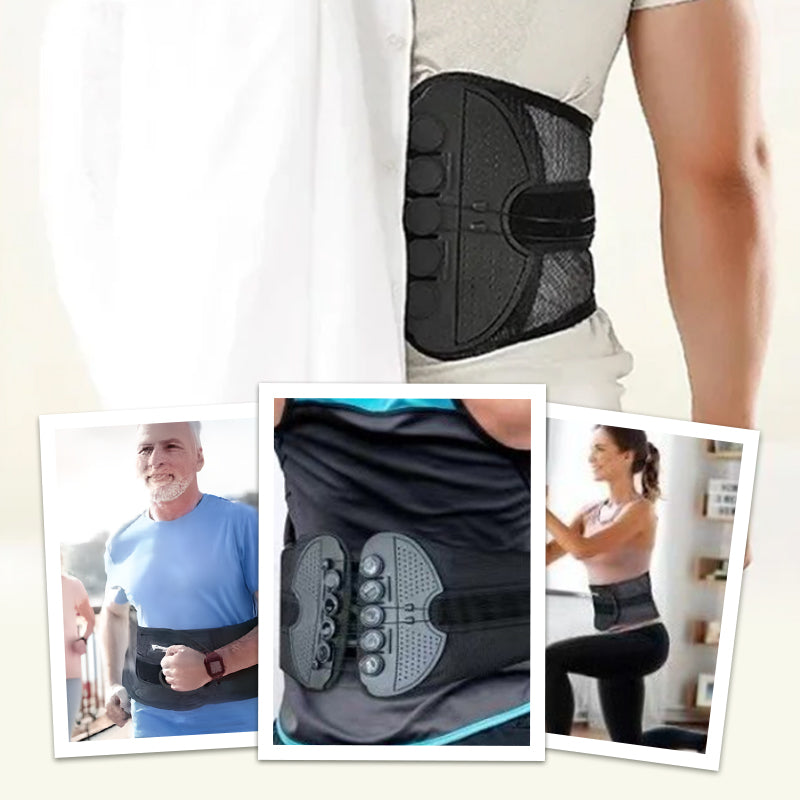 Adjustable Lumbar Support Belt For Back Pain Relief And Comfort
