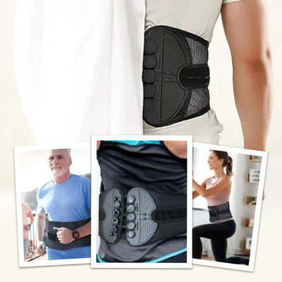 Adjustable Lumbar Support Belt For Back Pain Relief And Comfort