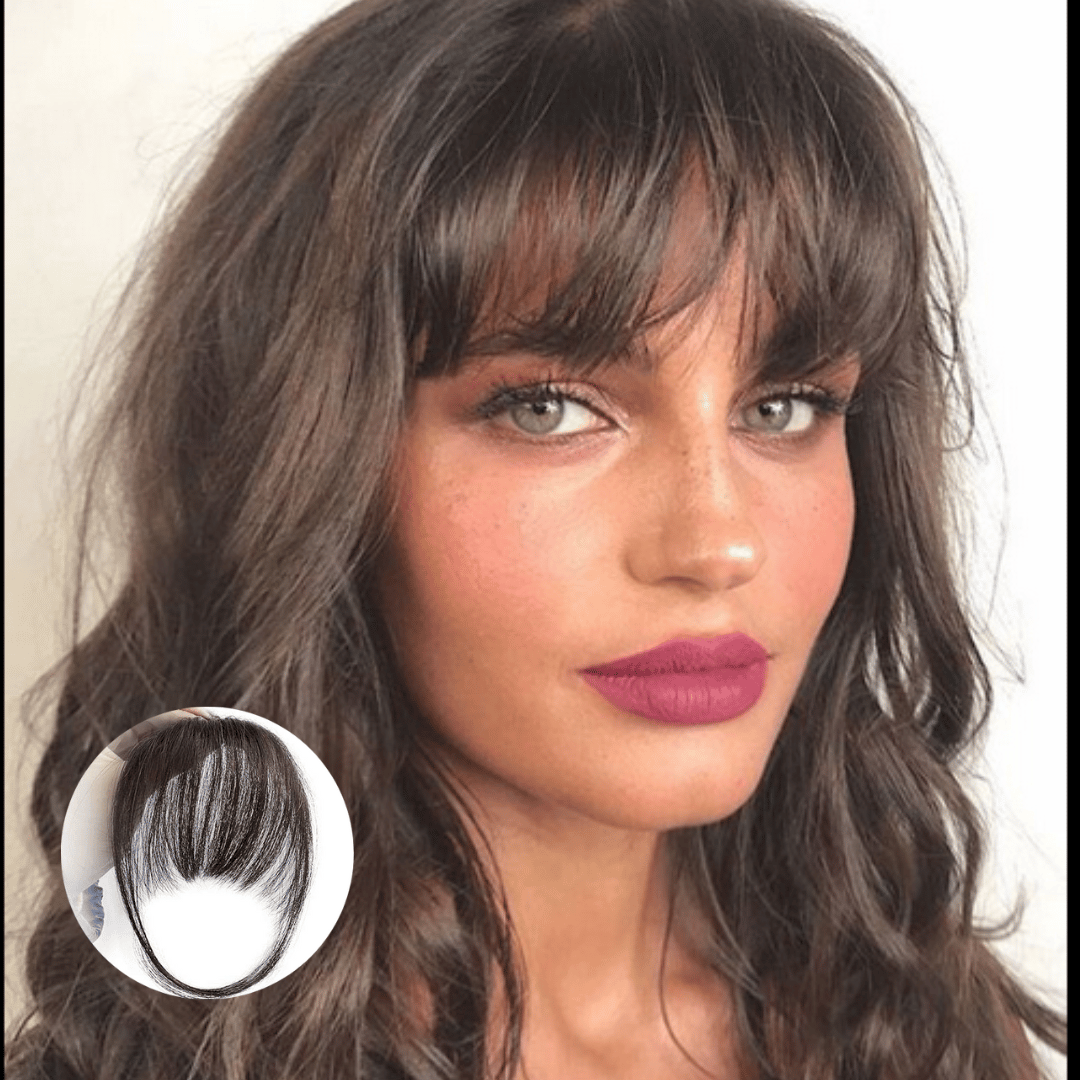 Clip In Bangs Hair Extensions Easy Stylish Natural Look