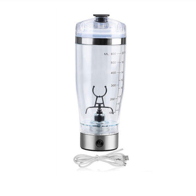 Electric Protein Shake Stirrer USB Rechargeable Milk Coffee Blender Cup