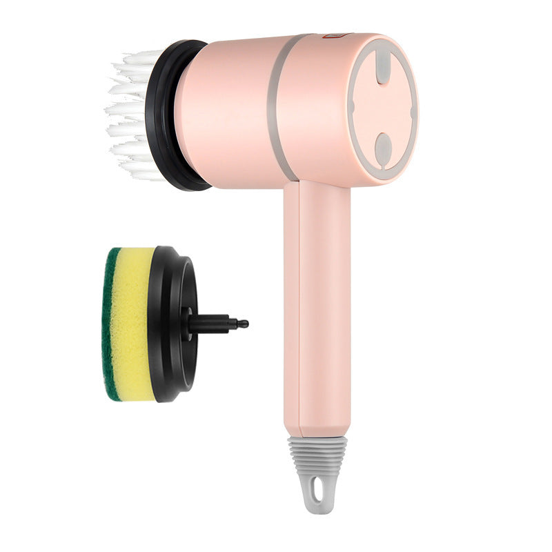 Electric Cleaning Brush Rechargeable Wireless USB For Kitchen Bathroom