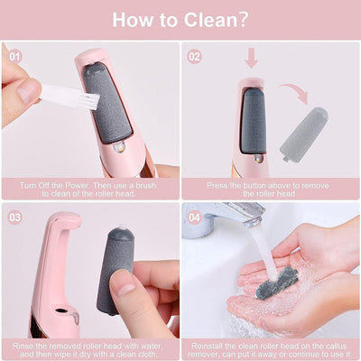 Electric Callus Remover Foot Grinder For Hard Cracked Skin Care