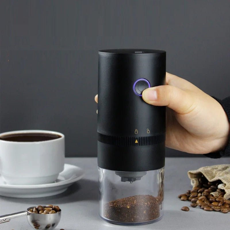 Electric Coffee Bean Grinder USB-C Mini Ceramic Core For Spices Nuts
