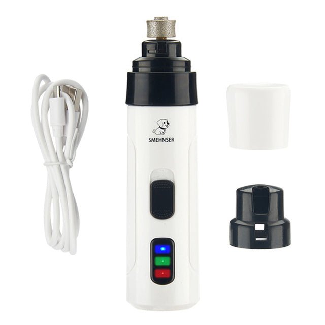 Electric Pet Nail Grinder Quiet Trimmer For Cats And Dogs