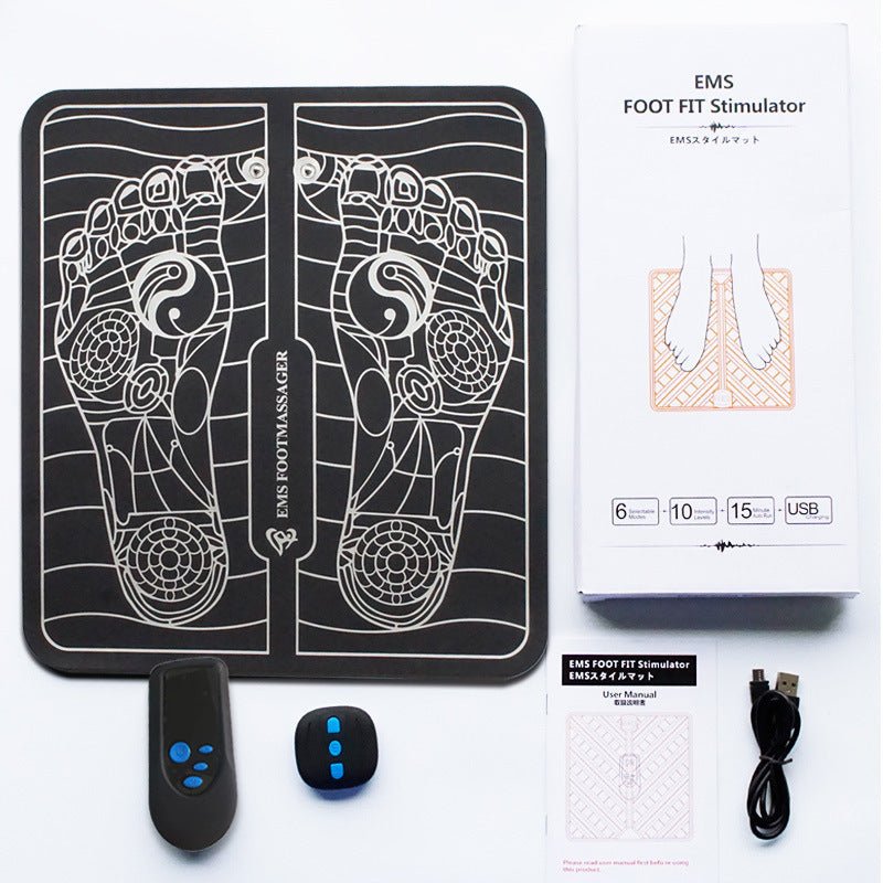 EMS Foot Massager Electric Muscle Stimulator For Pain Relief