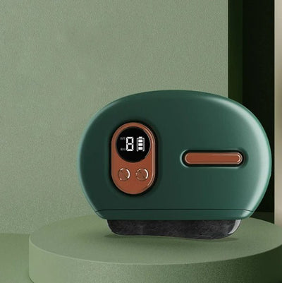 Electric Gua Sha Massager With Heating Vibration LCD Screen