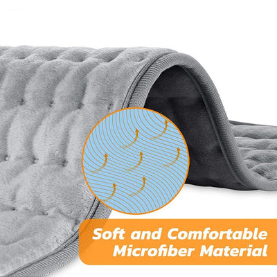 Electric Heating Pad For Back Pain Relief And Muscle Cramps Therapy