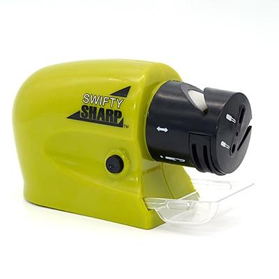 Electric Knife Sharpener With Dual Grinding Slots For Precision