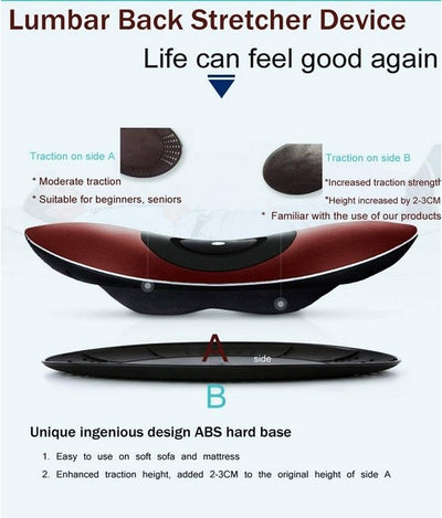 Electric Lumbar Traction Device For Back Pain Relief Therapy