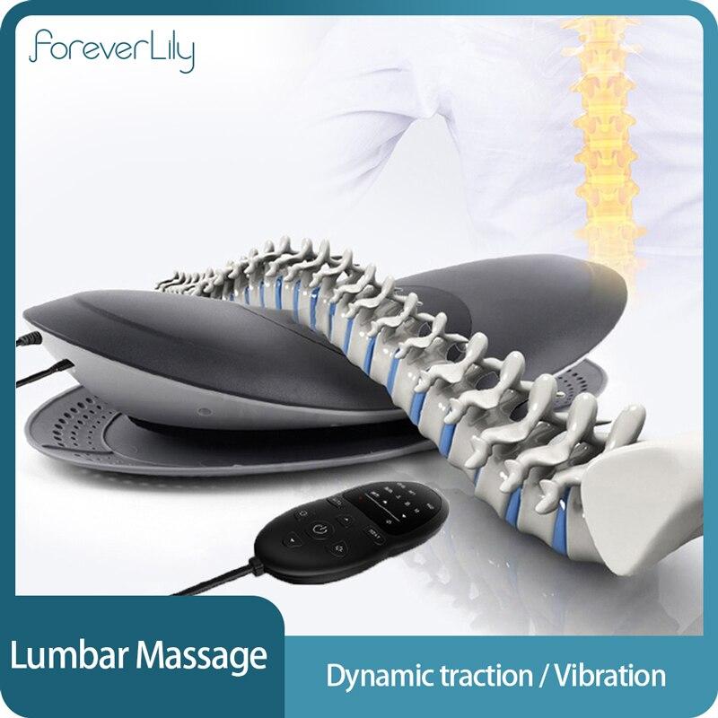 Electric Lumbar Traction Device For Back Pain Relief Therapy