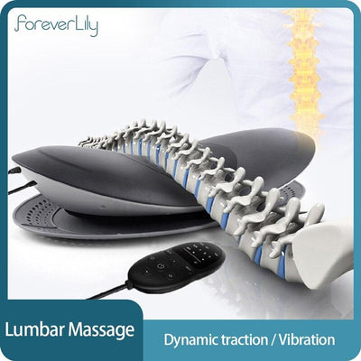 Electric Lumbar Traction Device For Back Pain Relief Therapy