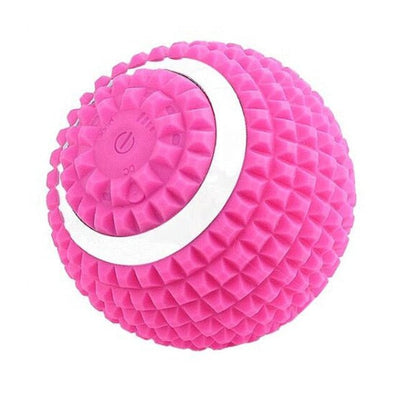 Electric Massage Ball Fitness Roller With 4-Speed Intensity Settings