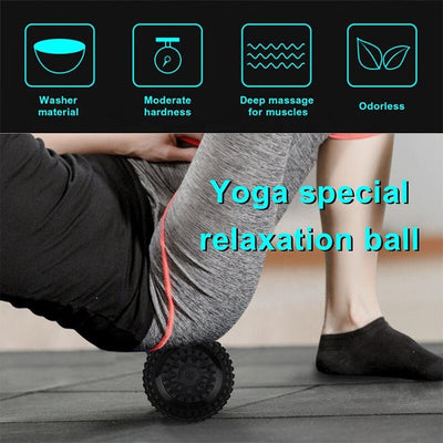 Electric Massage Ball Fitness Roller With 4-Speed Intensity Settings
