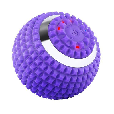 Electric Massage Ball Fitness Roller With 4-Speed Intensity Settings