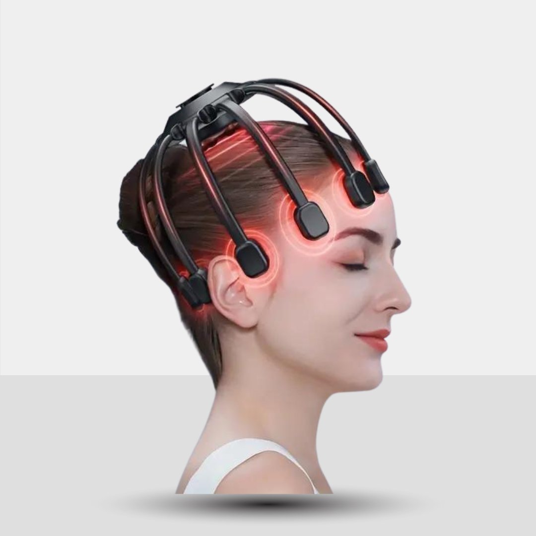 Electric Scalp Massager Rechargeable Octopus Claw Hair Stimulator