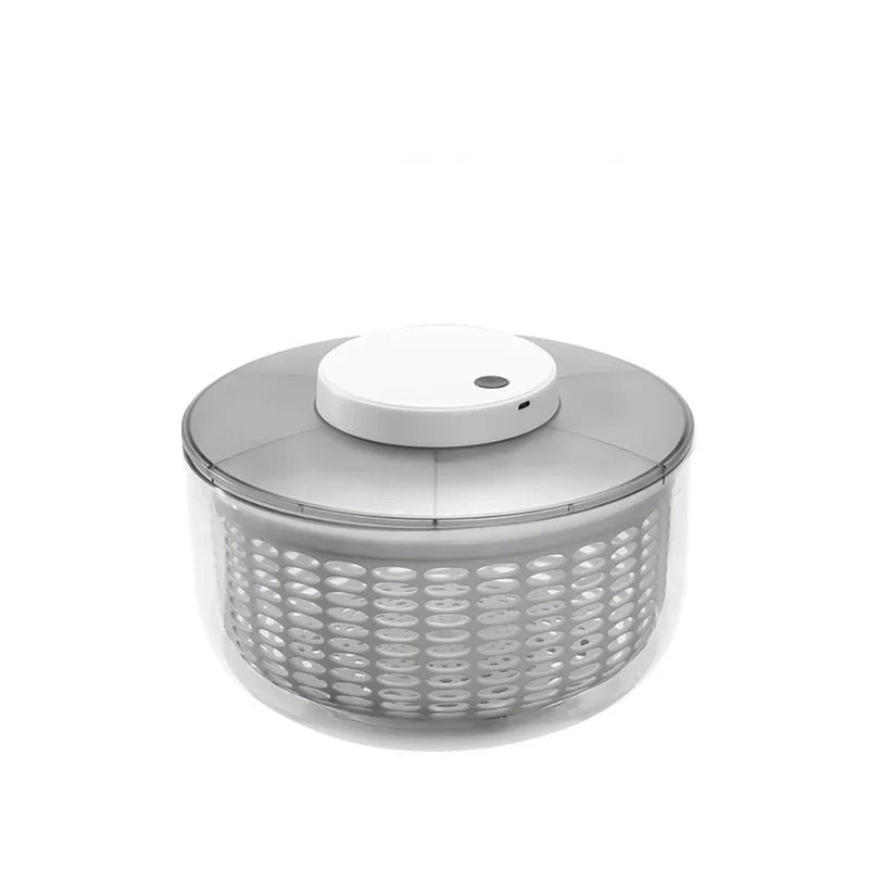 Electric Salad Spinner With Large Bowl Colander For Vegetables Herbs