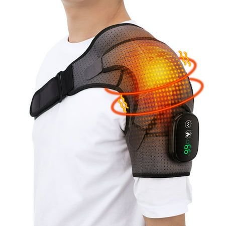 Electric Shoulder Massager Heating Pad For Pain Relief And Therapy