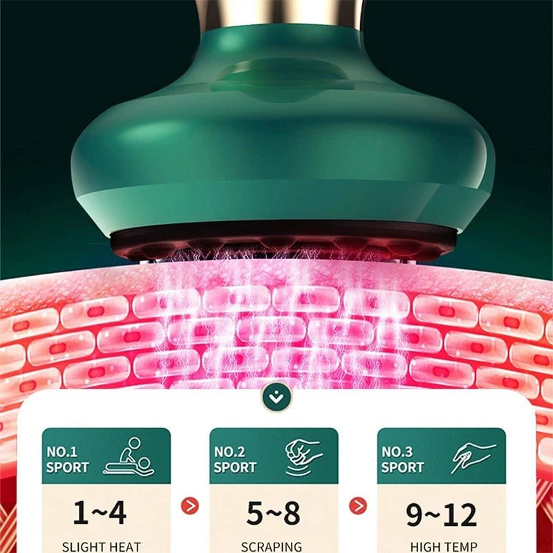 Electric Vacuum Cupping Massager For Full Body Pain Relief Therapy