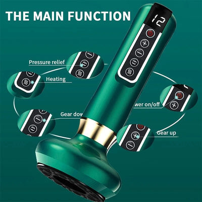 Electric Vacuum Cupping Massager For Full Body Pain Relief Therapy
