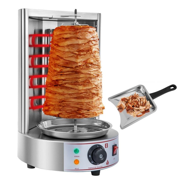 Electric Shawarma Machine Vertical Broiler Stainless Steel Grill