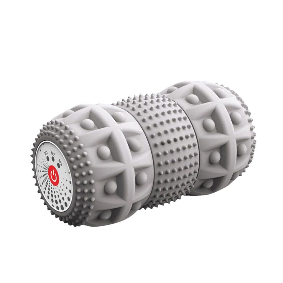 Electric Yoga Stick Vibrating Roller Fitness Peanut Massage Ball