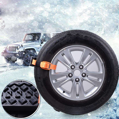 Emergency Tire Grippers Durable PU Anti Skid Traction Blocks For Snow Mud