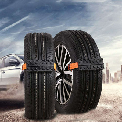 Emergency Tire Grippers Durable PU Anti Skid Traction Blocks For Snow Mud