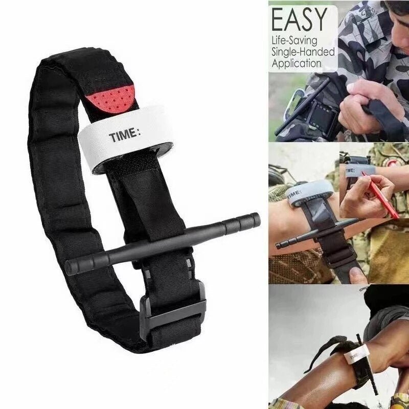 Emergency Tourniquet Tactical Survival Combat Belt For First Aid