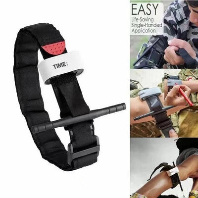 Emergency Tourniquet Tactical Survival Combat Belt For First Aid