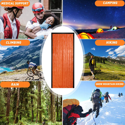Emergency Waterproof Sleeping Bag Durable Outdoor Survival Gear