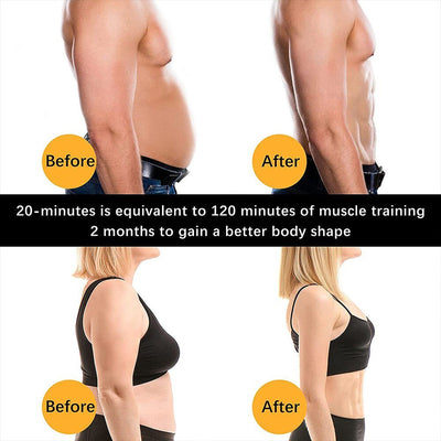 EMS Ab Stimulator Belt For Belly Slimming And Muscle Toning