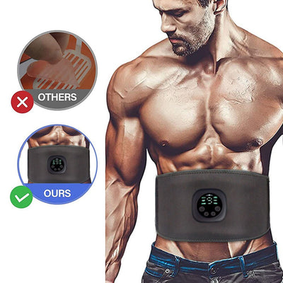 EMS Ab Stimulator Belt For Belly Slimming And Muscle Toning