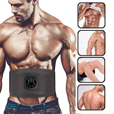 EMS Ab Stimulator Belt For Belly Slimming And Muscle Toning