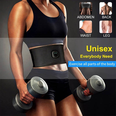 EMS Ab Stimulator Belt For Belly Slimming And Muscle Toning