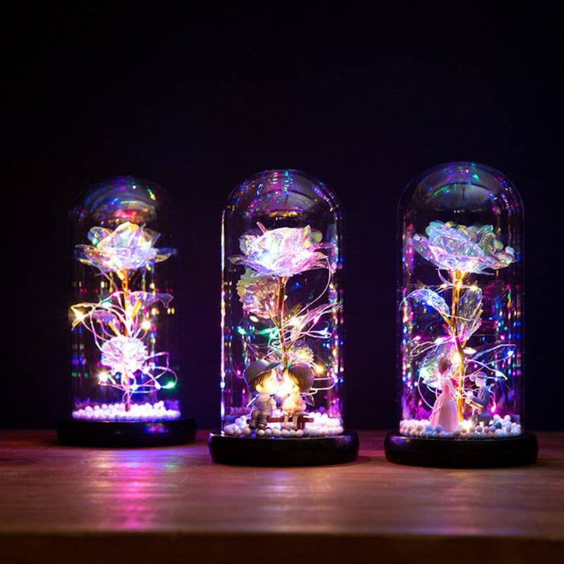 Enchanted Galaxy Rose Stunning Decorative Floral Gift