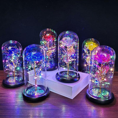 Enchanted Galaxy Rose Stunning Decorative Floral Gift