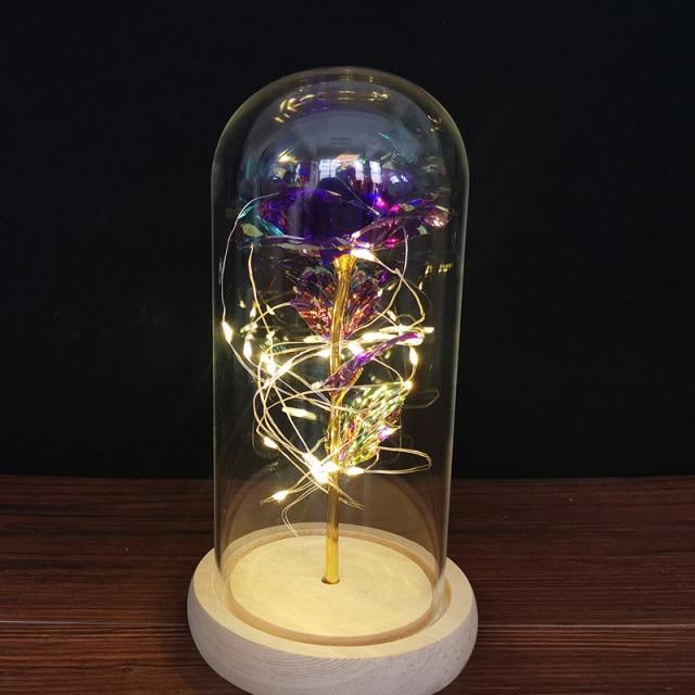Enchanted Galaxy Rose Stunning Decorative Floral Gift